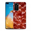 Дизайнерский пластиковый чехол для Huawei P40 Икра