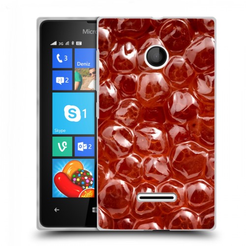 Дизайнерский пластиковый чехол для Microsoft Lumia 435 Икра