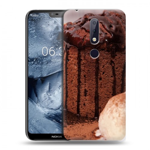 Дизайнерский силиконовый чехол для Nokia 6.1 Plus Кексы