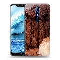 Дизайнерский силиконовый чехол для Nokia 5.1 Plus Кексы