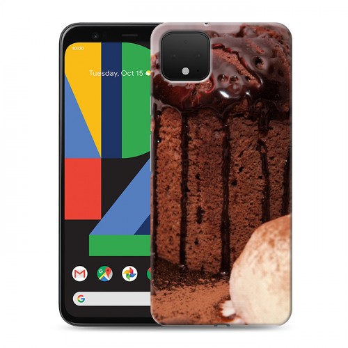 Дизайнерский пластиковый чехол для Google Pixel 4 Кексы