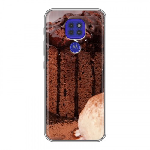 Дизайнерский силиконовый чехол для Motorola Moto G9 Play Кексы