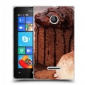 Дизайнерский пластиковый чехол для Microsoft Lumia 435 Кексы