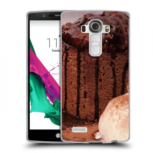 Дизайнерский пластиковый чехол для LG G4 Кексы