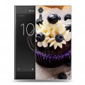 Дизайнерский пластиковый чехол для Sony Xperia XZs Кексы