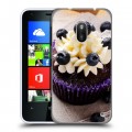 Дизайнерский пластиковый чехол для Nokia Lumia 620 Кексы