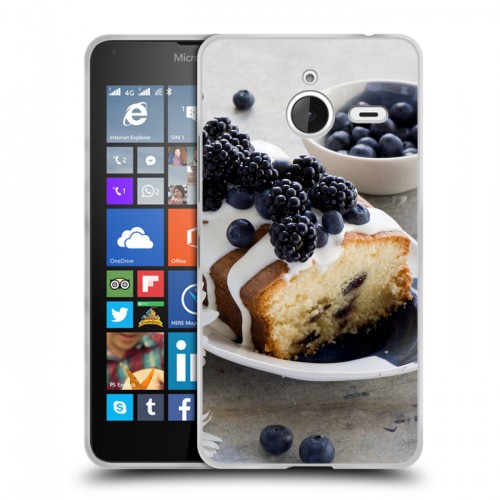 Дизайнерский пластиковый чехол для Microsoft Lumia 640 XL Кексы
