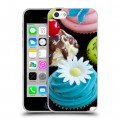 Дизайнерский пластиковый чехол для Iphone 5c Кексы