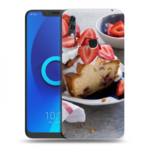 Дизайнерский силиконовый чехол для Alcatel 5V Кексы