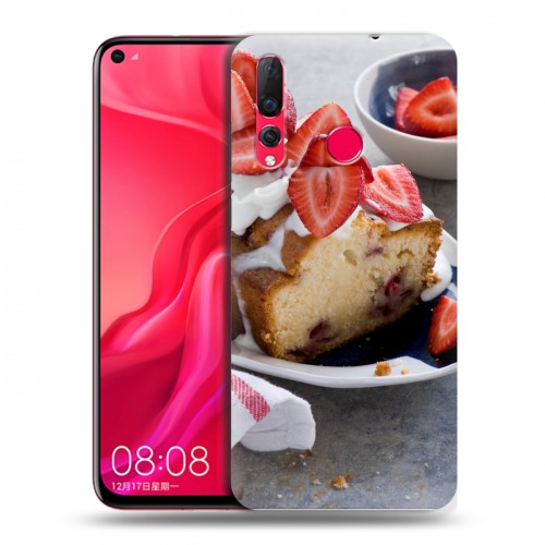 Дизайнерский пластиковый чехол для Huawei Nova 4 Кексы