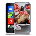 Дизайнерский пластиковый чехол для Nokia Lumia 620 Кексы