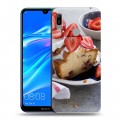 Дизайнерский пластиковый чехол для Huawei Y6 (2019) Кексы