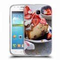 Дизайнерский пластиковый чехол для Samsung Galaxy Core Кексы