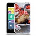 Дизайнерский пластиковый чехол для Nokia Lumia 530 Кексы