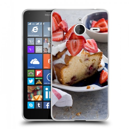 Дизайнерский пластиковый чехол для Microsoft Lumia 640 XL Кексы