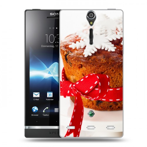 Дизайнерский пластиковый чехол для Sony Xperia S Кексы