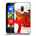 Дизайнерский пластиковый чехол для Nokia Lumia 620 Кексы