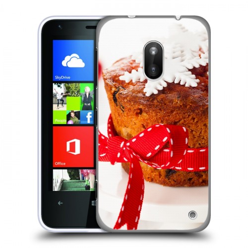 Дизайнерский пластиковый чехол для Nokia Lumia 620 Кексы