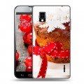 Дизайнерский пластиковый чехол для LG Optimus G Кексы