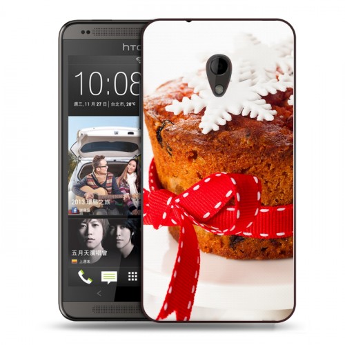 Дизайнерский пластиковый чехол для HTC Desire 700 Кексы