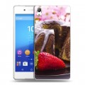 Дизайнерский пластиковый чехол для Sony Xperia Z3+ Кексы