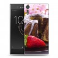 Дизайнерский пластиковый чехол для Sony Xperia XZs Кексы