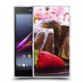 Дизайнерский пластиковый чехол для Sony Xperia Z Ultra  Кексы