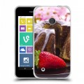 Дизайнерский пластиковый чехол для Nokia Lumia 530 Кексы