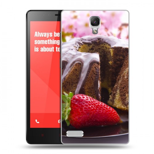Дизайнерский пластиковый чехол для Xiaomi RedMi Note Кексы