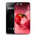 Дизайнерский пластиковый чехол для Doogee X5 Клубника