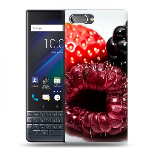 Дизайнерский пластиковый чехол для BlackBerry KEY2 LE Клубника