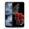 Дизайнерский пластиковый чехол для Nokia 6.1 Plus Клубника