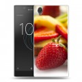 Дизайнерский пластиковый чехол для Sony Xperia L1 Клубника