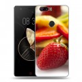 Дизайнерский пластиковый чехол для ZTE Nubia Z17 Клубника