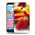 Дизайнерский пластиковый чехол для Nokia Lumia 1320 Клубника