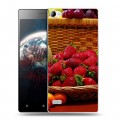 Дизайнерский пластиковый чехол для Lenovo Vibe X2 Клубника