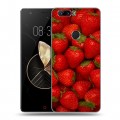 Дизайнерский пластиковый чехол для ZTE Nubia Z17 Клубника