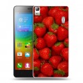 Дизайнерский пластиковый чехол для Lenovo A7000 Клубника