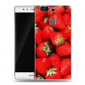 Дизайнерский пластиковый чехол для Huawei P9 Plus Клубника