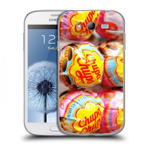 Дизайнерский пластиковый чехол для Samsung Galaxy Grand Конфеты