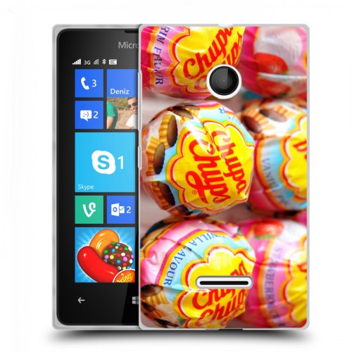 Дизайнерский пластиковый чехол для Microsoft Lumia 435 Конфеты