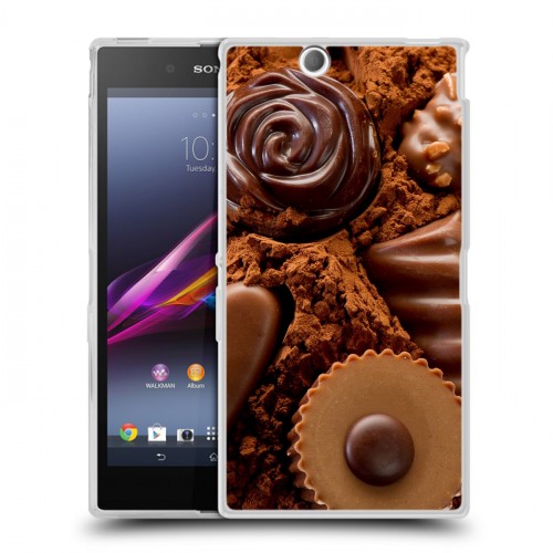 Дизайнерский пластиковый чехол для Sony Xperia Z Ultra  Конфеты