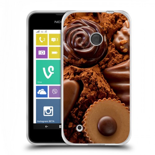 Дизайнерский пластиковый чехол для Nokia Lumia 530 Конфеты