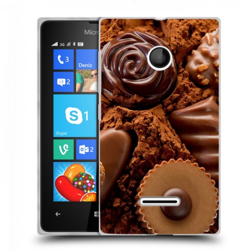 Дизайнерский пластиковый чехол для Microsoft Lumia 435 Конфеты