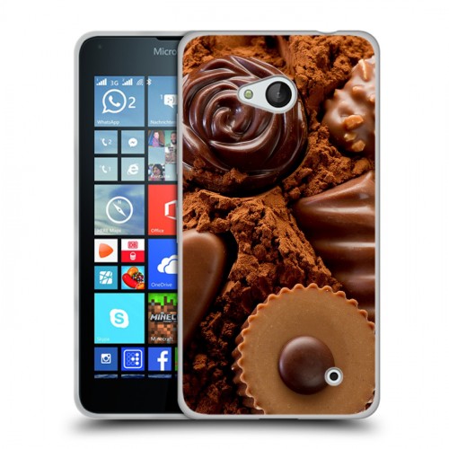 Дизайнерский пластиковый чехол для Microsoft Lumia 640 Конфеты