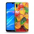 Дизайнерский пластиковый чехол для Huawei Y6 (2019) Конфеты