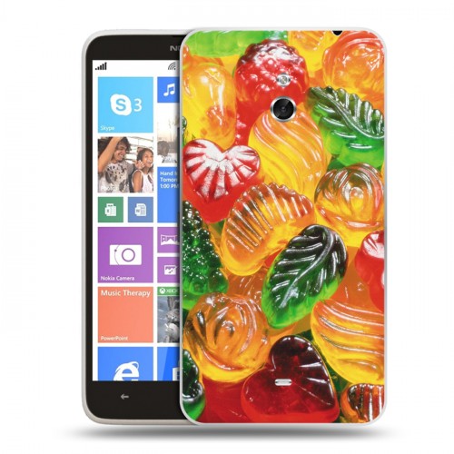 Дизайнерский пластиковый чехол для Nokia Lumia 1320 Конфеты