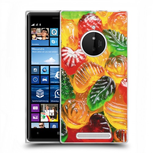 Дизайнерский пластиковый чехол для Nokia Lumia 830 Конфеты