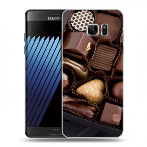 Дизайнерский пластиковый чехол для Samsung Galaxy Note 7 Конфеты