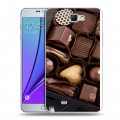 Дизайнерский пластиковый чехол для Samsung Galaxy Note 2 Конфеты